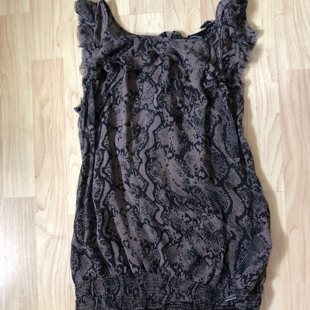 Guess by Marciano Sleeveless Chiffon Top size XS
